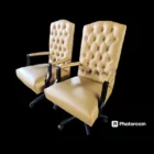 Golden Auto Designs Diamond Button Office Chair 02